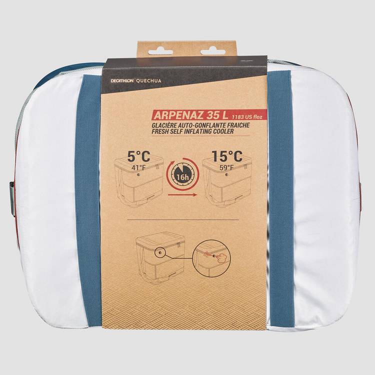 Decathlon Fresh Camping Cooler 500 35L polyester - British product