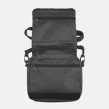 Decathlon multi pocket shoulder bag black - British product