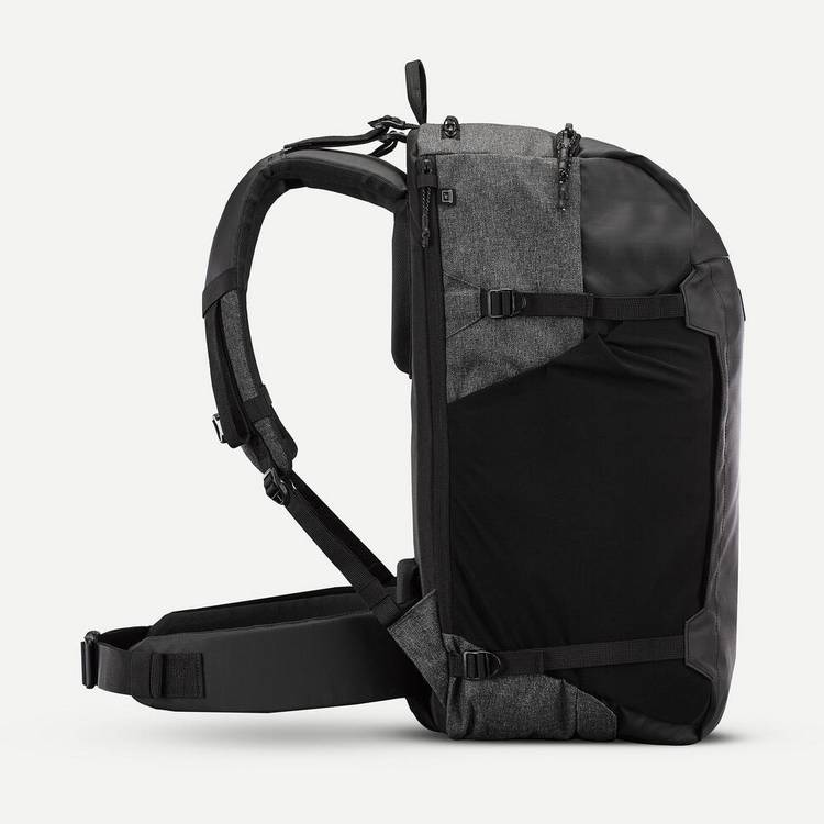 Decathlon travel backpack 40L with rain cover, imported from the UK