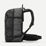 Decathlon travel backpack 40L with rain cover, imported from the UK