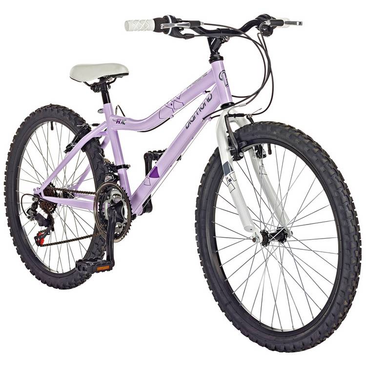 Pazzaz purple mountain bike 24 inch, imported from the UK