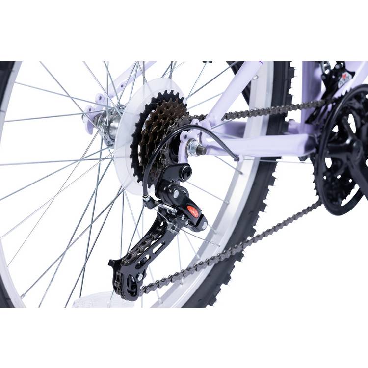 Pazzaz purple mountain bike 24 inch, imported from the UK