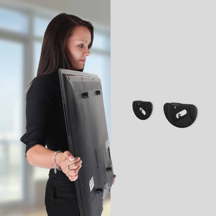 AVF flat to wall TV mount for 32-80 inch TVs - British product