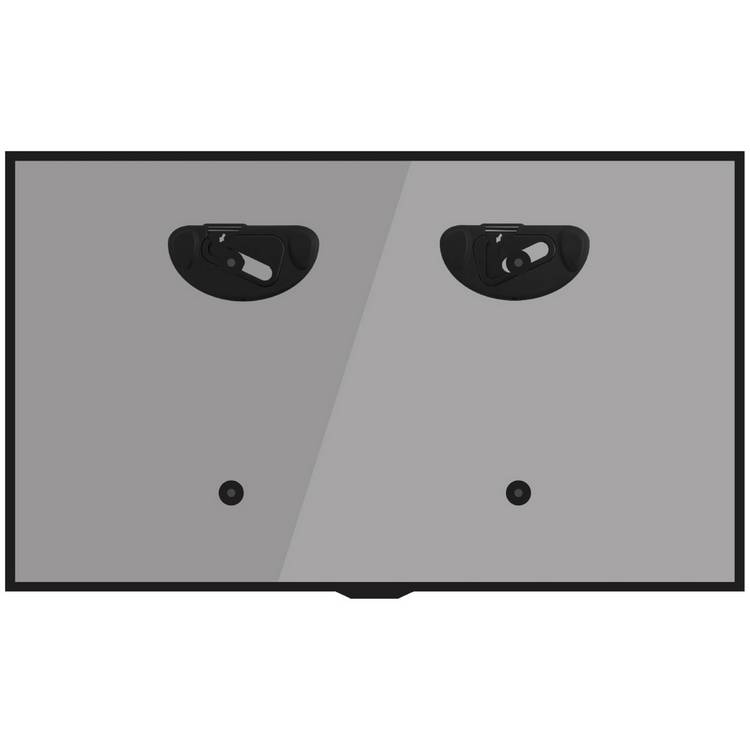AVF flat to wall TV mount for 32-80 inch TVs - British product