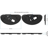 AVF flat to wall TV mount for 32-80 inch TVs - British product