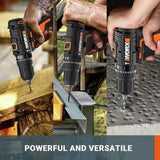 Worx WX370 cordless impact drill 20V (British brand)