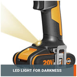 Worx WX370 cordless impact drill 20V (British brand)