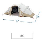 Decathlon inflatable camping tent Air Seconds 4.2 (British brand)