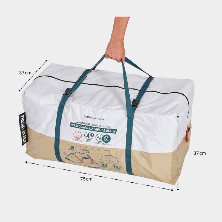 Decathlon inflatable camping tent Air Seconds 4.2 (British brand)