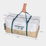 Decathlon inflatable camping tent Air Seconds 4.2 (British brand)