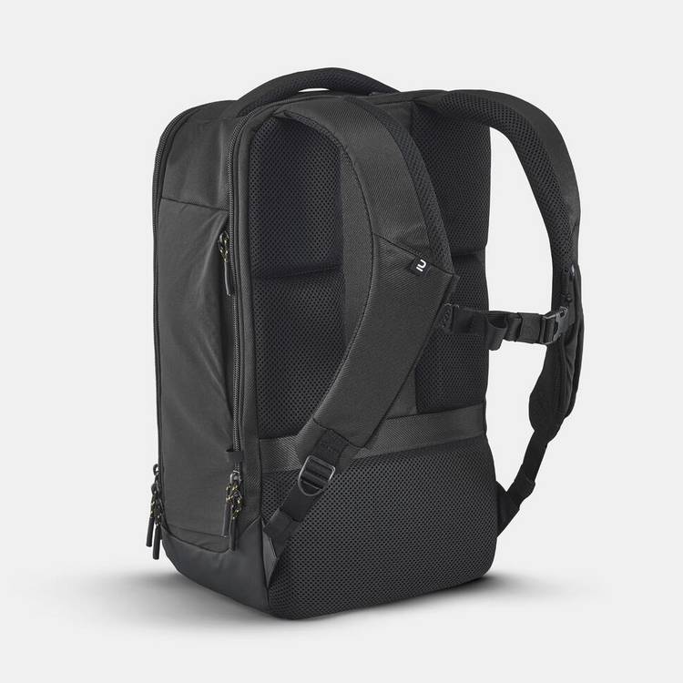 Decathlon multi-compartment backpack 23L black, UK version