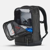 Decathlon multi-compartment backpack 23L black, UK version