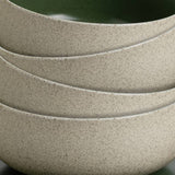 Habitat raw edge speckle stoneware dinner set 12 piece, imported from the UK