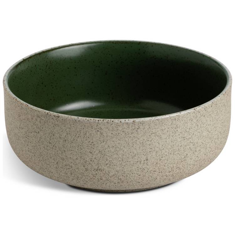 Habitat raw edge speckle stoneware dinner set 12 piece, imported from the UK