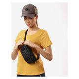 Decathlon Compact Travel Bum Bag 2L Black, imported from the UK