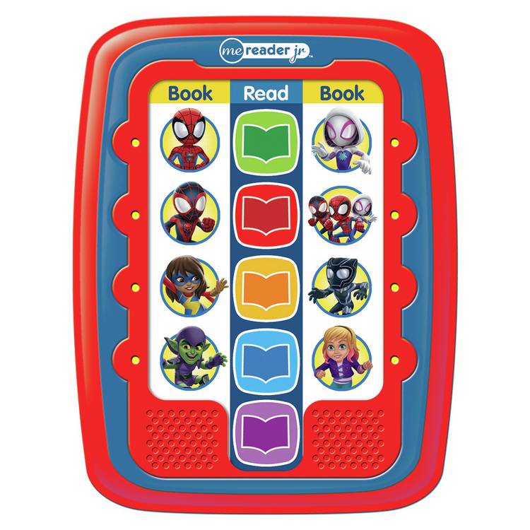 Disney Spidey Me Reader Jr electronic story reader (British brand)