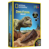 National Geographic Dino Fossil Dig Kit with T. Rex tooth (British brand)