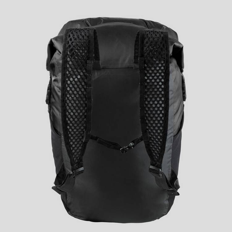 Decathlon travel foldable backpack 20L black (British brand)
