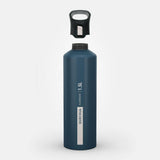 Decathlon aluminium flask blue, imported from the UK