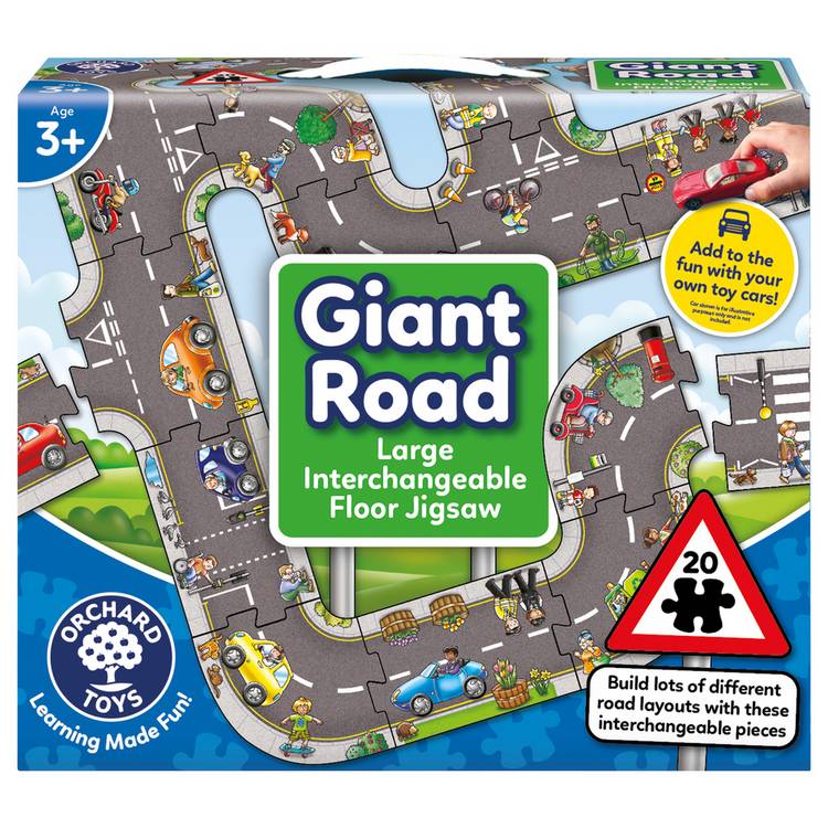 Orchard Toys Giant Road Jigsaw Puzzle floor toy, UK version