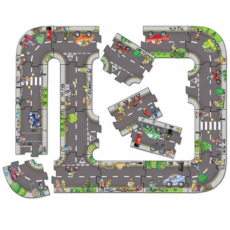 Orchard Toys Giant Road Jigsaw Puzzle floor toy, UK version