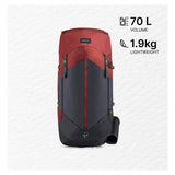 Argos Decathlon Men's Trekking Backpack 70L- Buy online at McGrocer