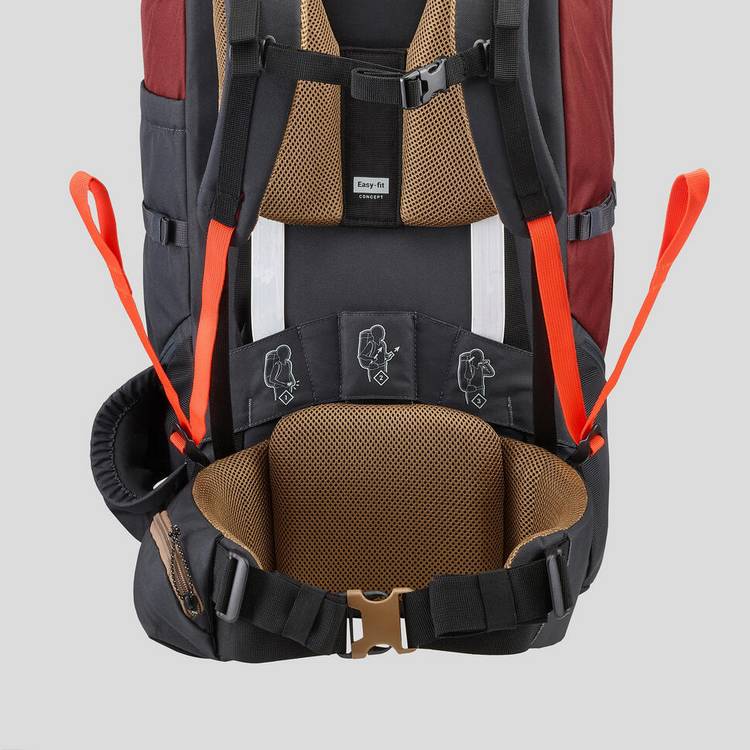 Decathlon men's trekking backpack 70L, imported from the UK