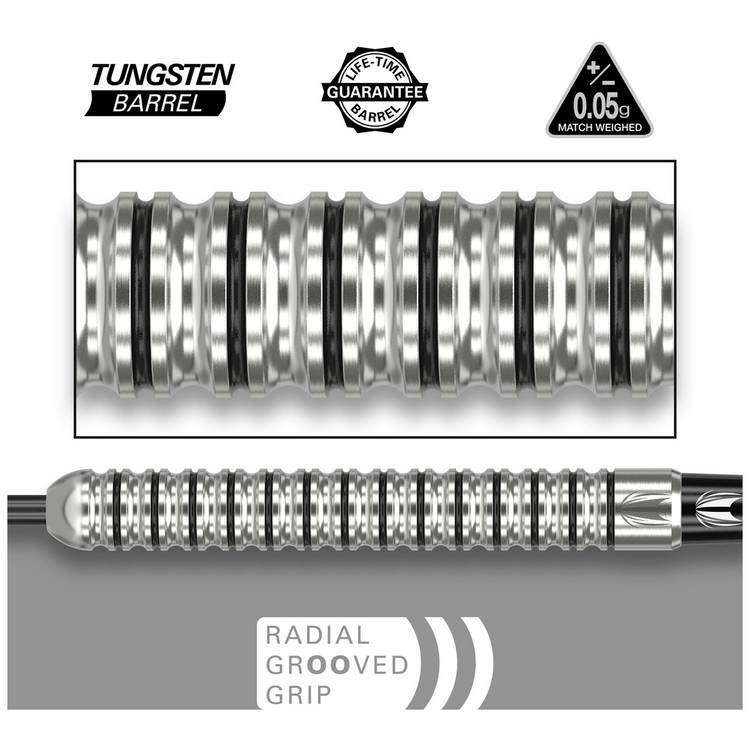 Target Artemis 23g tungsten dart set - British product