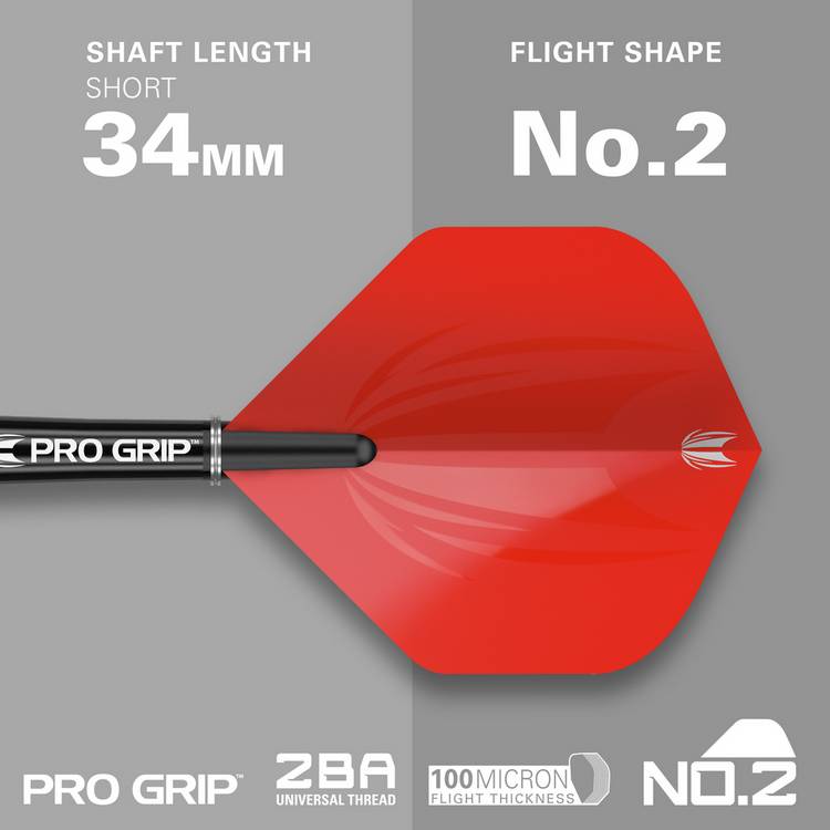 Target Artemis 23g tungsten dart set - British product