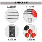 Target Artemis 23g tungsten dart set - British product