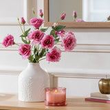 Argos Argos Home Artificial Pink Eustoma Stems 3 Pack - 54cm- Buy online at McGrocer