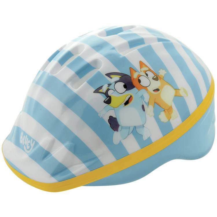 Bluey kids bike helmet blue - British product