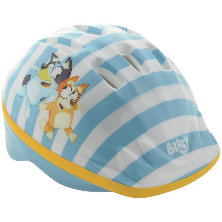 Bluey kids bike helmet blue - British product