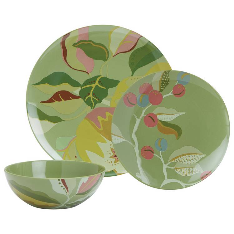 Habitat Berries 12-piece dinner set - British product