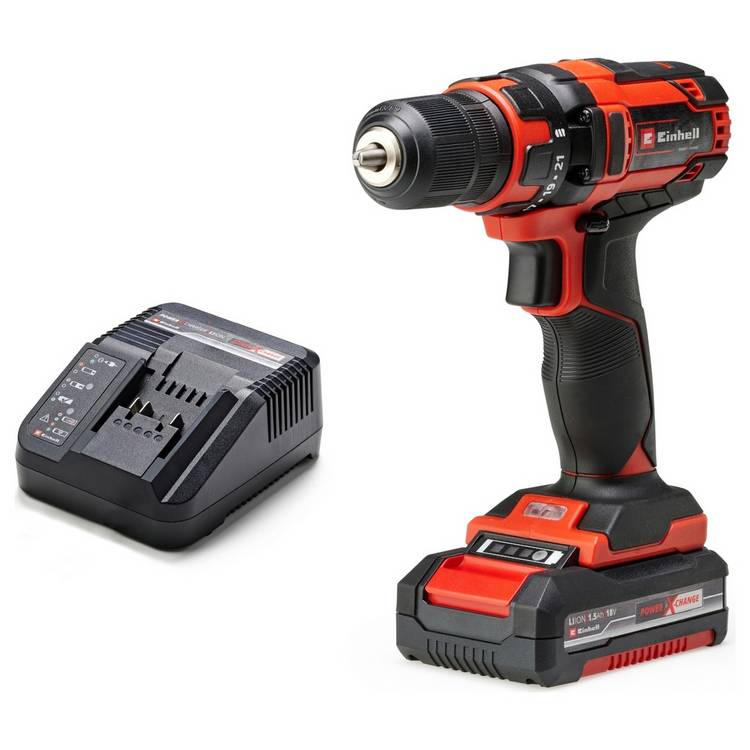 Einhell cordless drill driver 1.5Ah 18V - British product