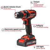 Einhell cordless drill driver 1.5Ah 18V - British product