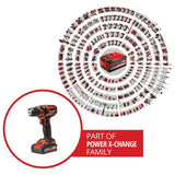 Einhell cordless drill driver 1.5Ah 18V - British product