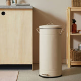 Argos Habitat 30 Litre Vintage Style Kitchen Pedal Bin - Cream- Buy online at McGrocer