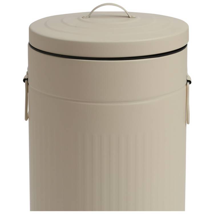 Habitat pedal bin cream 30 litre - British product