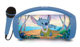 Disney Stitch Lexibook Bluetooth karaoke speaker with microphone, UK version