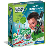 Clementoni My First Microscope toy 25cm tall with 150x magnification (British brand)