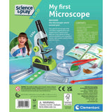 Clementoni My First Microscope toy 25cm tall with 150x magnification (British brand)