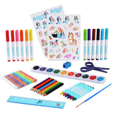 Bluey Art Compendium 50-piece craft set, UK version