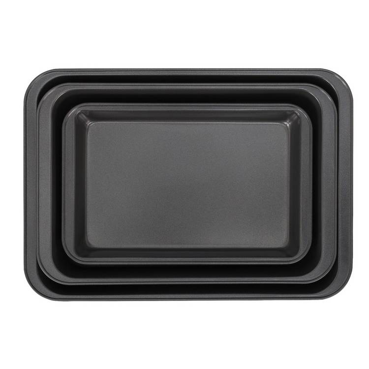 Argos Home non stick roaster set 3 piece carbon steel (British brand)