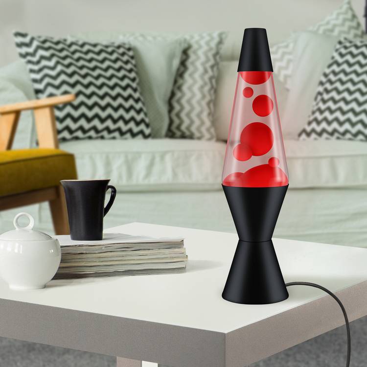 Red lava lamp 14.5in - British product