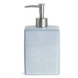 Habitat ceramic soap dispenser blue 18cm, imported from the UK