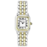 Sekonda Monica ladies white dial two tone bracelet watch (British brand)