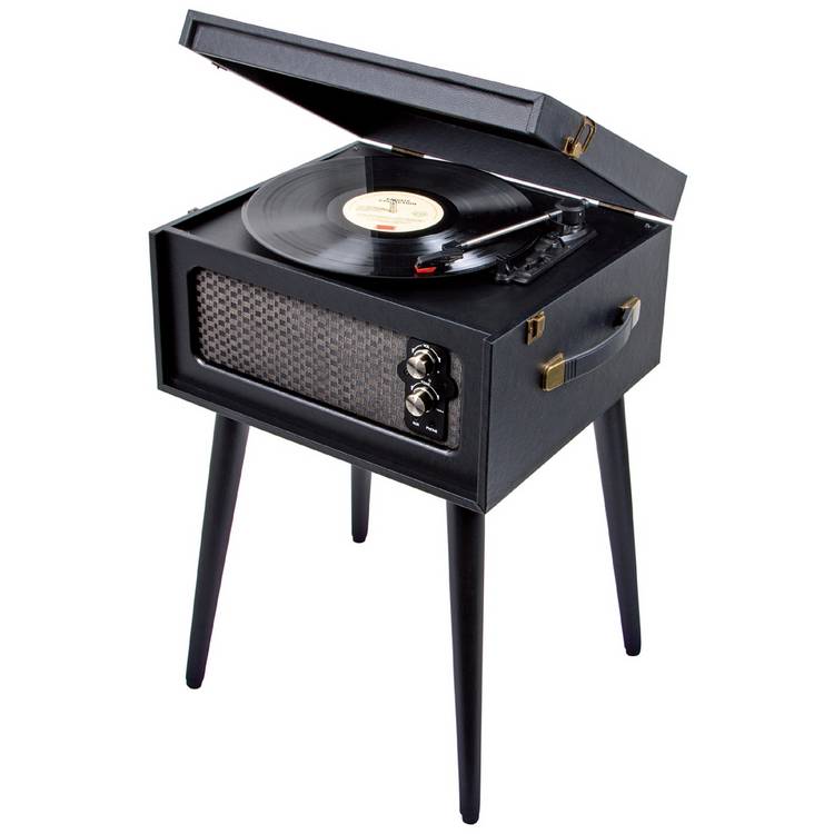 Bush Classic record player with built-in speakers (British brand)