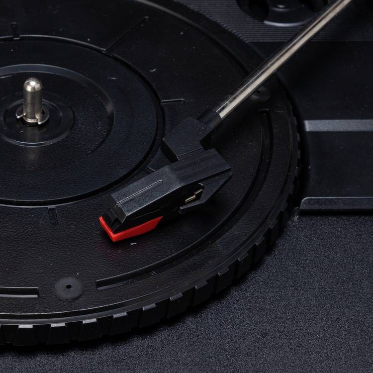 Bush Classic record player with built-in speakers (British brand)