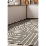 Homemaker polypropylene grey rug 120x170cm, UK version